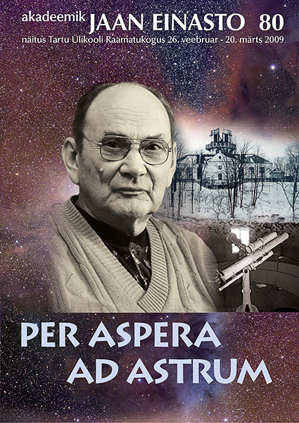 Näituse "PER ASPERA AD ASTRUM" plakat