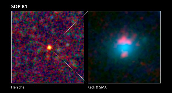 Herscheli teleskoobiga avastatud gravitatsioonilääts