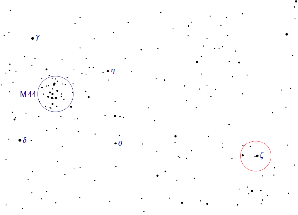 M44 ja Tseeta Cancri