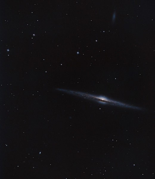 NGC 4565 ehk Nõela galaktika. Foto: Viljam Takis / Lüllemäe observatoorium (viljamtakis.com)