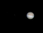 Astronoomiapilt #70: Jupiter kahe kaaslasega