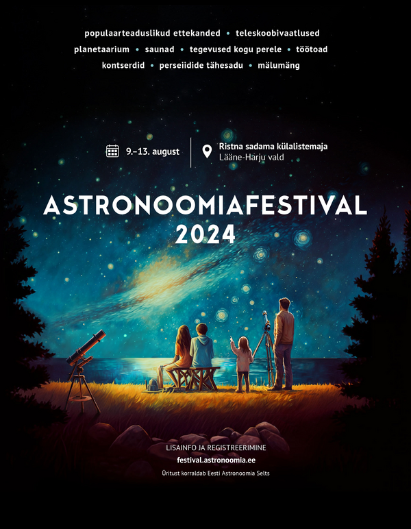 Astronoomiafestival 2024 plakat