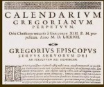 Gregoriuse kalendrit hakati kasutama 1582. aastal