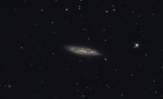 Spiraalgalaktika M108 Suures Vankris