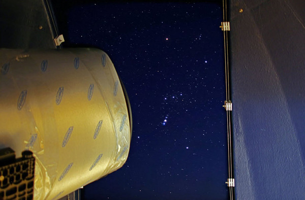 Orion ja teleskoop